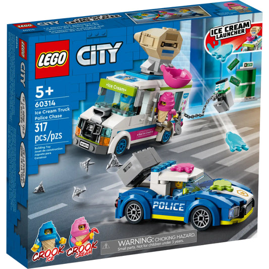 LEGO City - Perseguição Policial de Carro dos Gelados (60314)