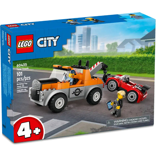 LEGO City - Camião-Reboque e Reparação de Carro Desportivo (60435)