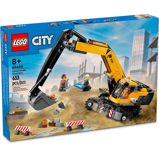 LEGO City - Escavadora de Construção Amarela (60420)