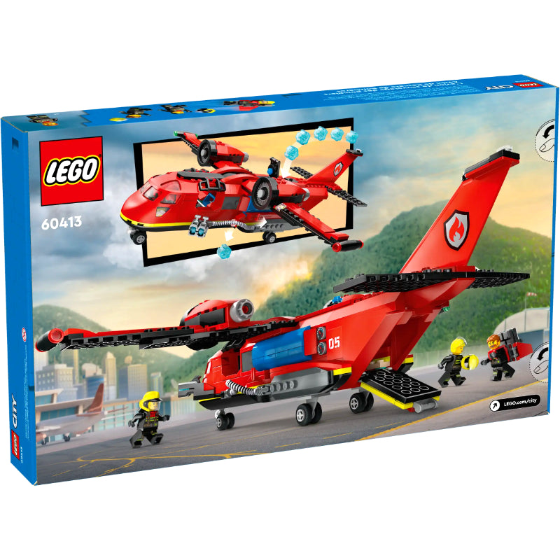 LEGO City - Avião de Resgate dos Bombeiros (60413)