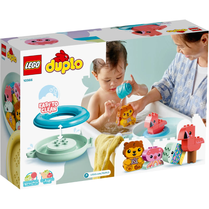 LEGO Duplo - Hora do Banho Divertido: Ilha de Animais Flutuantes (10966)