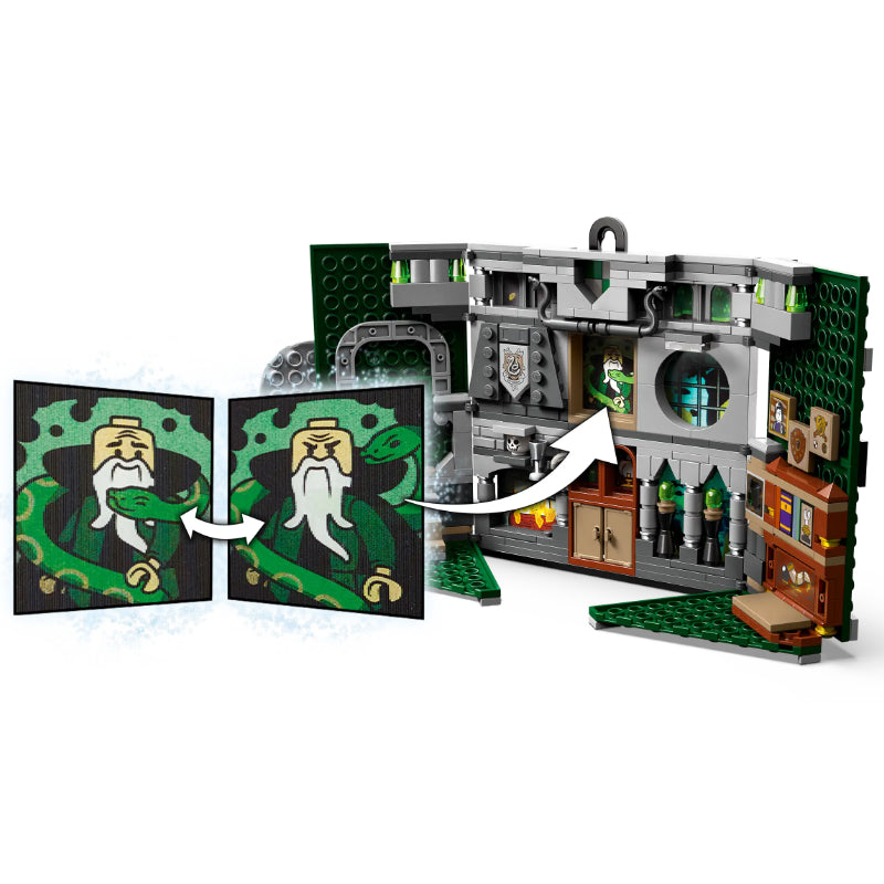 LEGO Harry Potter - Bandeira da Casa de Slytherin (76410)