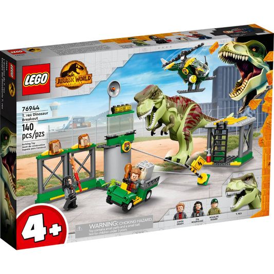 LEGO Jurassic World - Fuga de Dinossauro T. Rex (76944)