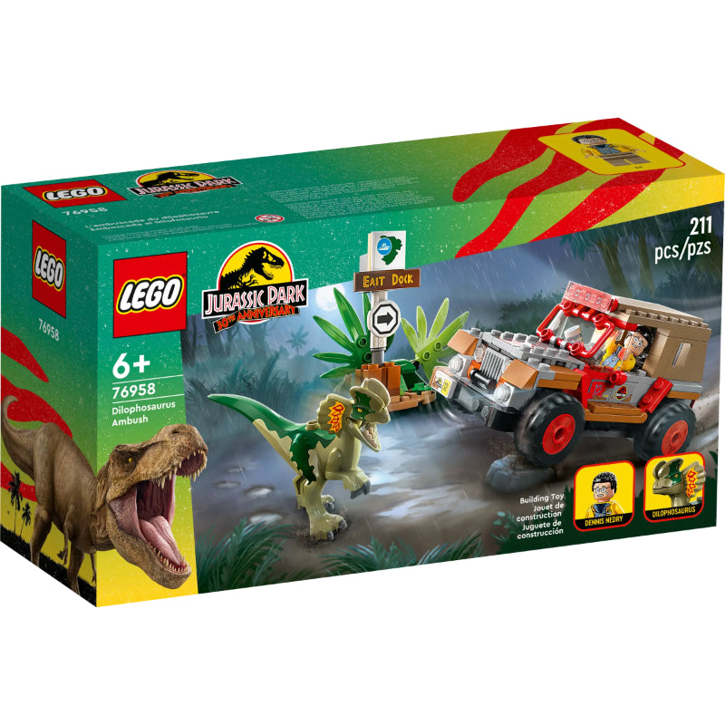 LEGO Jurassic World - Emboscada a Dilofossauro (76958)