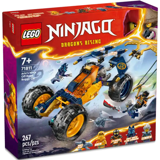 LEGO Ninjago - Carro Buggy Todo-o-Terreno Ninja do Arin (71811)