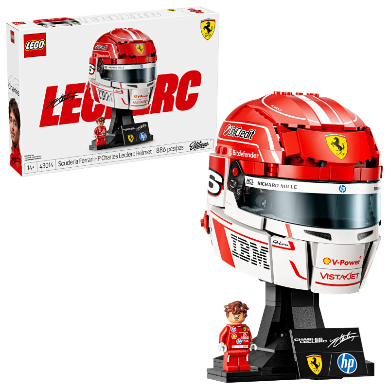 LEGO - Scuderia Ferrari HP Charles Leclerc Helmet - 43014