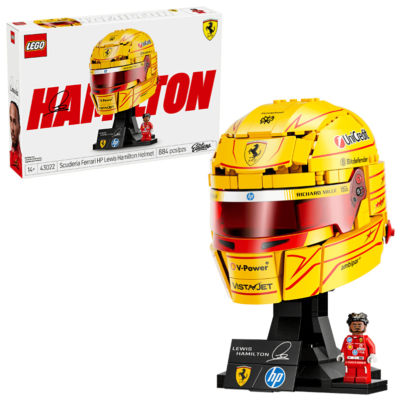 LEGO - Scuderia Ferrari HP Lewis Hamilton Helmet - 43022