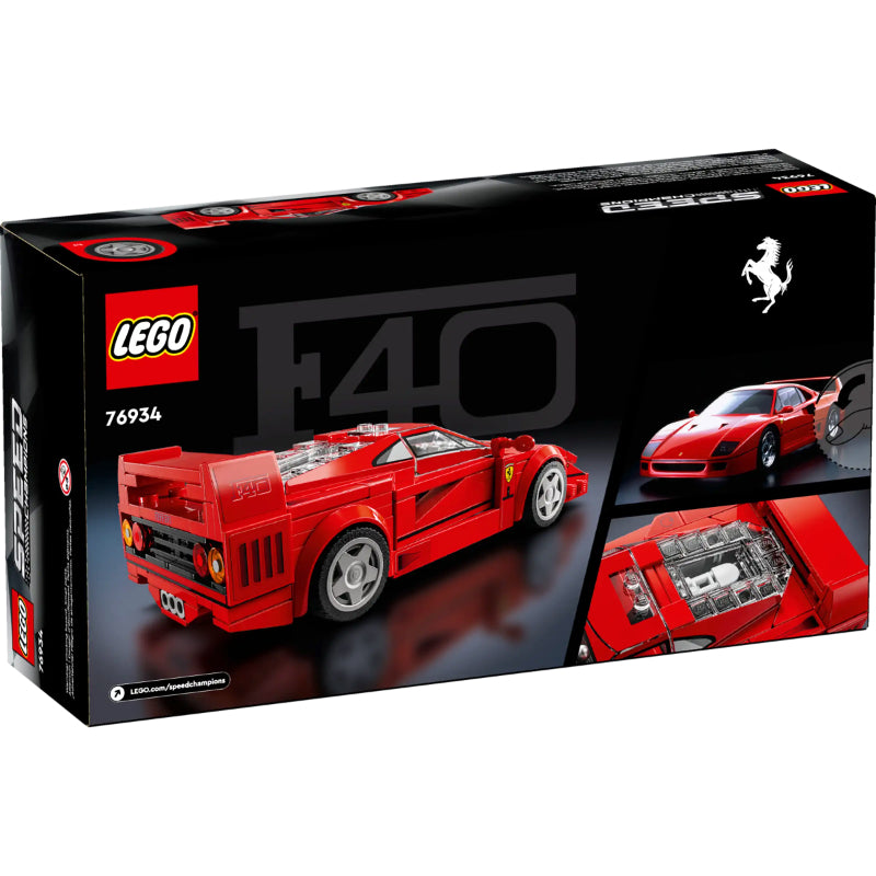 LEGO Speed Champions - Supercarro Ferrari F40 (76934)