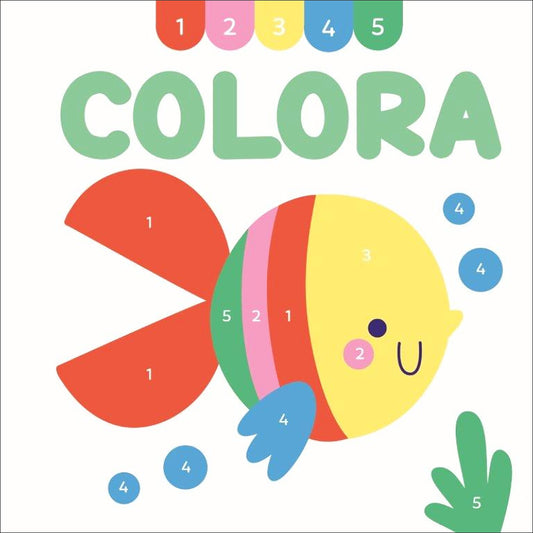 1-2-3-4-5 Colora: Peixe