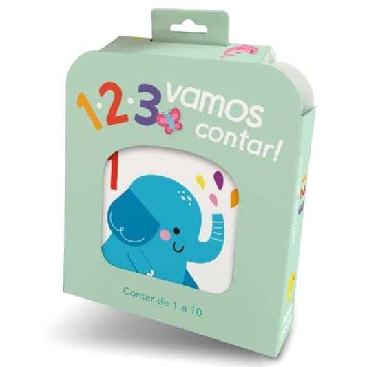 1 2 3 Vamos Contar: Elefante