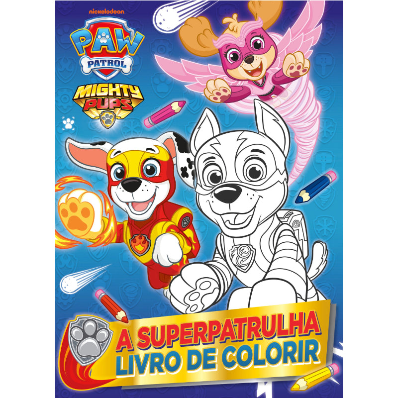 A SuperPatrulha - Livro de Colorir