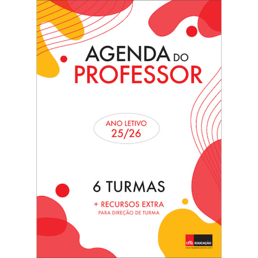 Agenda do Professor - 6 Turmas (25/26)