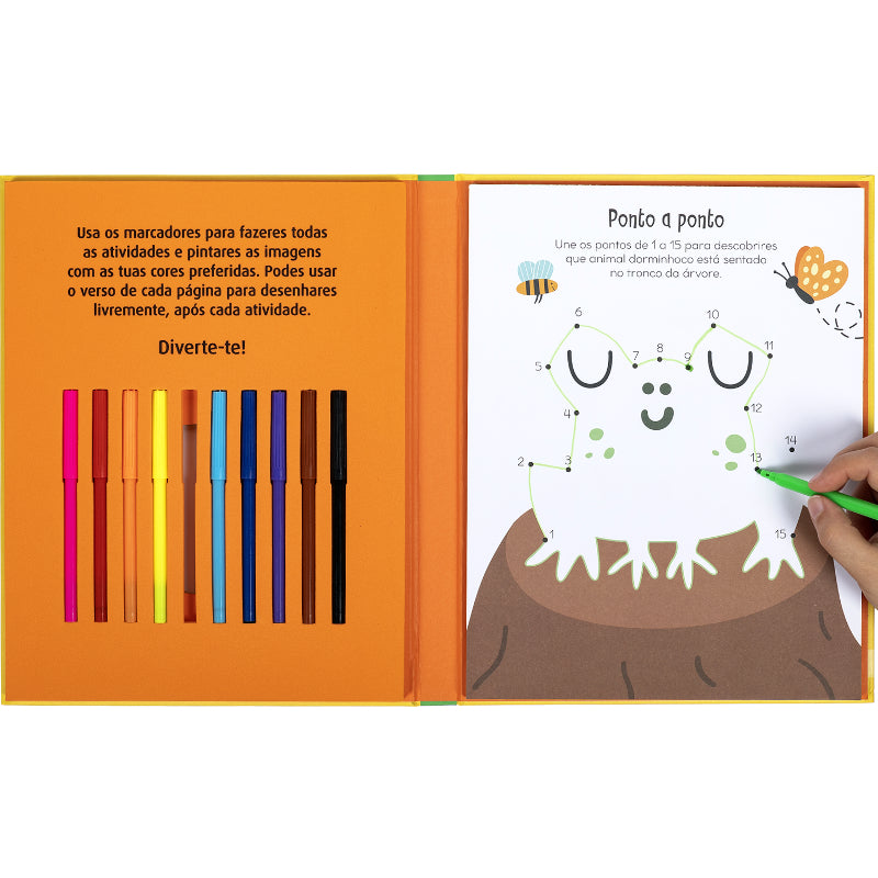 Animais - Livro de Atividades com Marcadores