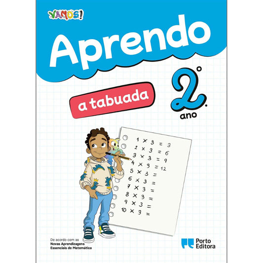 Vamos! Aprendo a Tabuada - 2.º ano