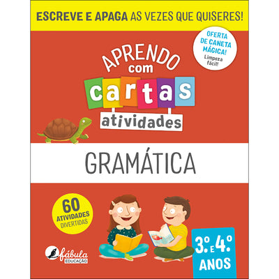 Aprendo com Cartas: Atividades: Gramática - 2.º e 4.º Anos
