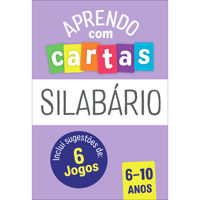 Aprendo com Cartas: Silabário 6-10 Anos