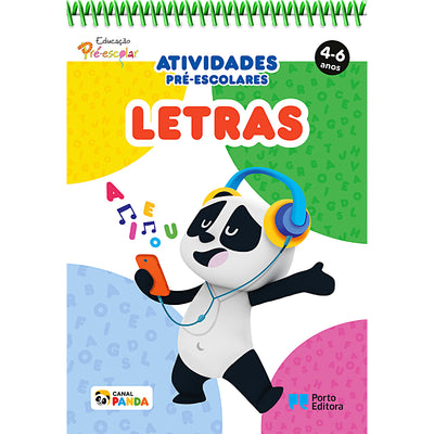 Atividades Pré-Escolares: Letras - Panda