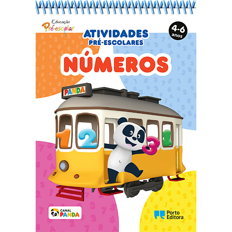 Atividades Pré-Escolares: Números - Panda