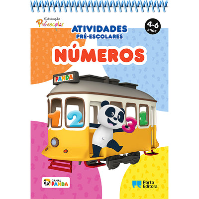 Atividades Pré-Escolares: Números - Panda