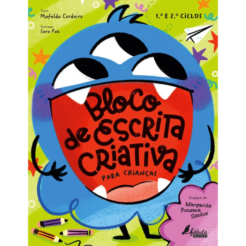 Bloco de Escrita Criativa para Crianças
