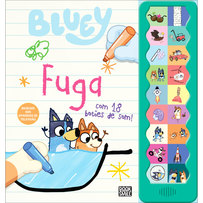Bluey: Fuga - Livro de Sons