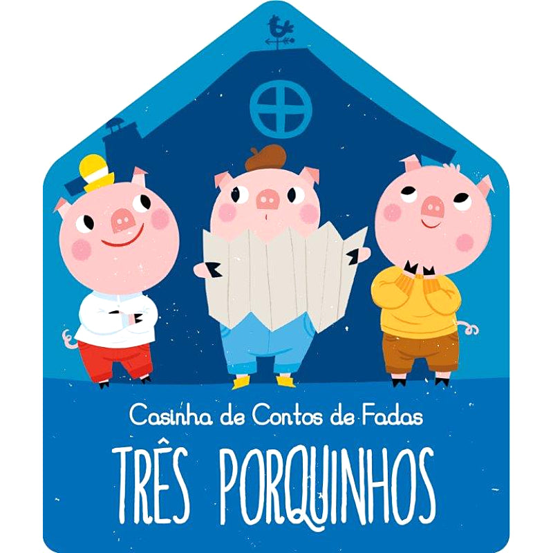 Três Porquinhos - Casinha de Contos de Fadas