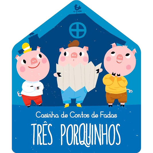 Três Porquinhos - Casinha de Contos de Fadas
