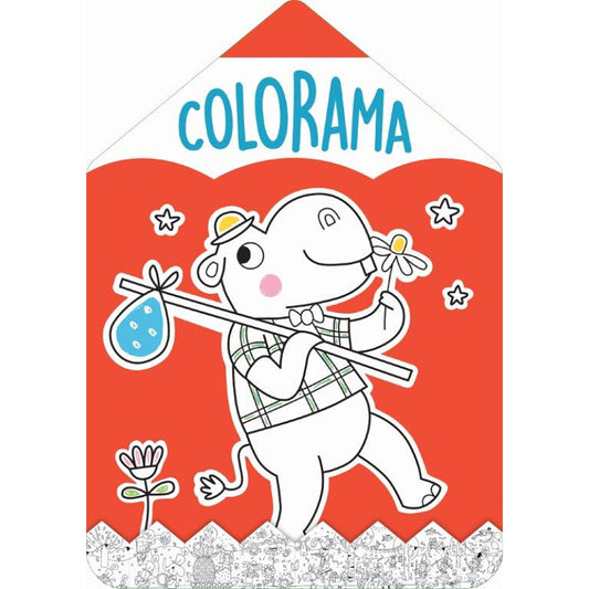 Colorama: Hipopótamo - Vermelho