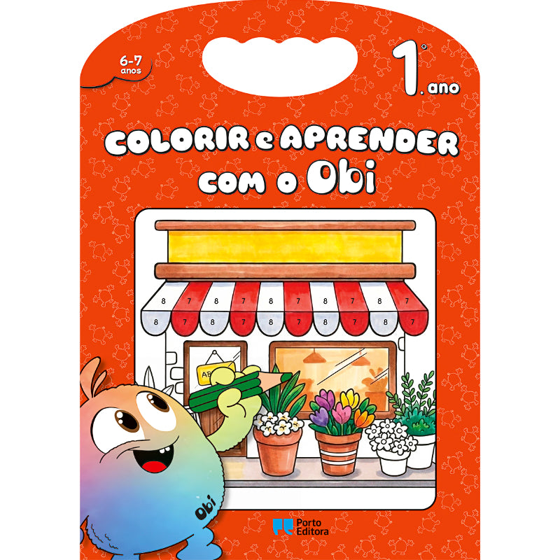 Colorir e Aprender com o Obi - 1.º ano