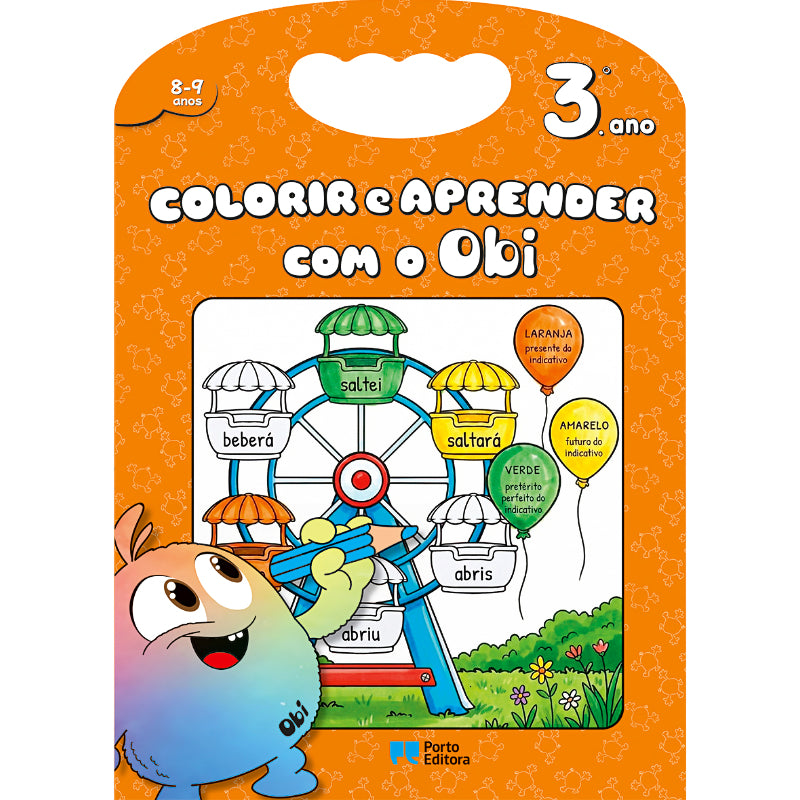 Colorir e Aprender com o Obi - 3.º ano