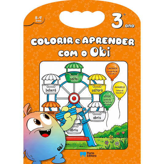 Colorir e Aprender com o Obi - 3.º ano
