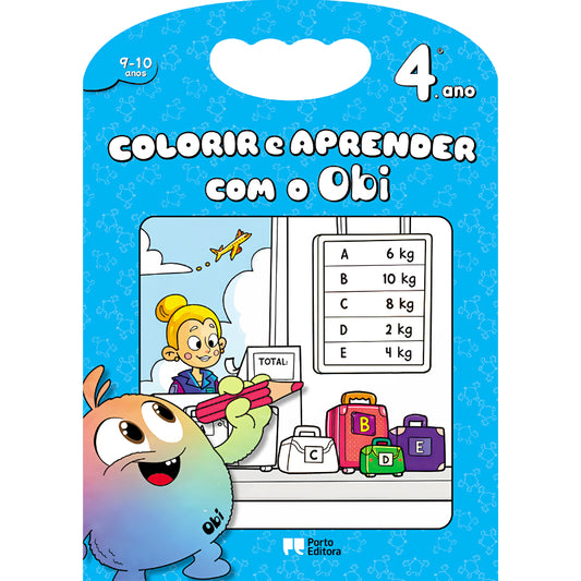 Colorir e Aprender com o Obi - 4.º ano
