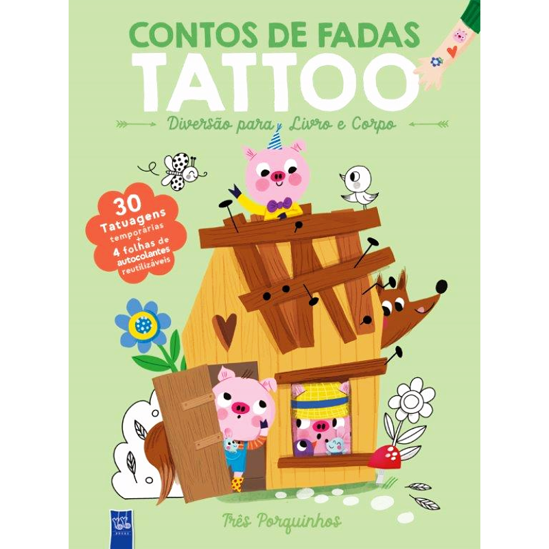 Contos de Fadas - Tattoo: Três Porquinhos