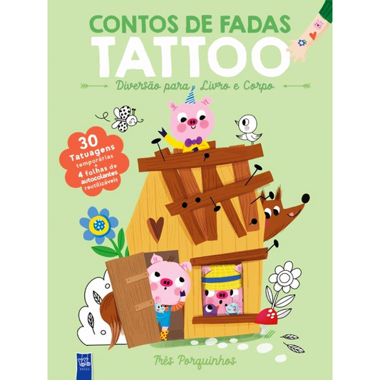 Contos de Fadas - Tattoo: Três Porquinhos