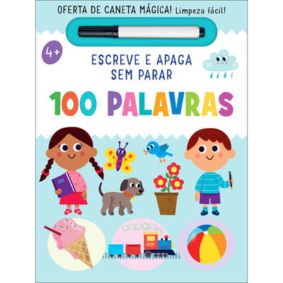 Escreve e Apaga Sem Parar: 100 Palavras