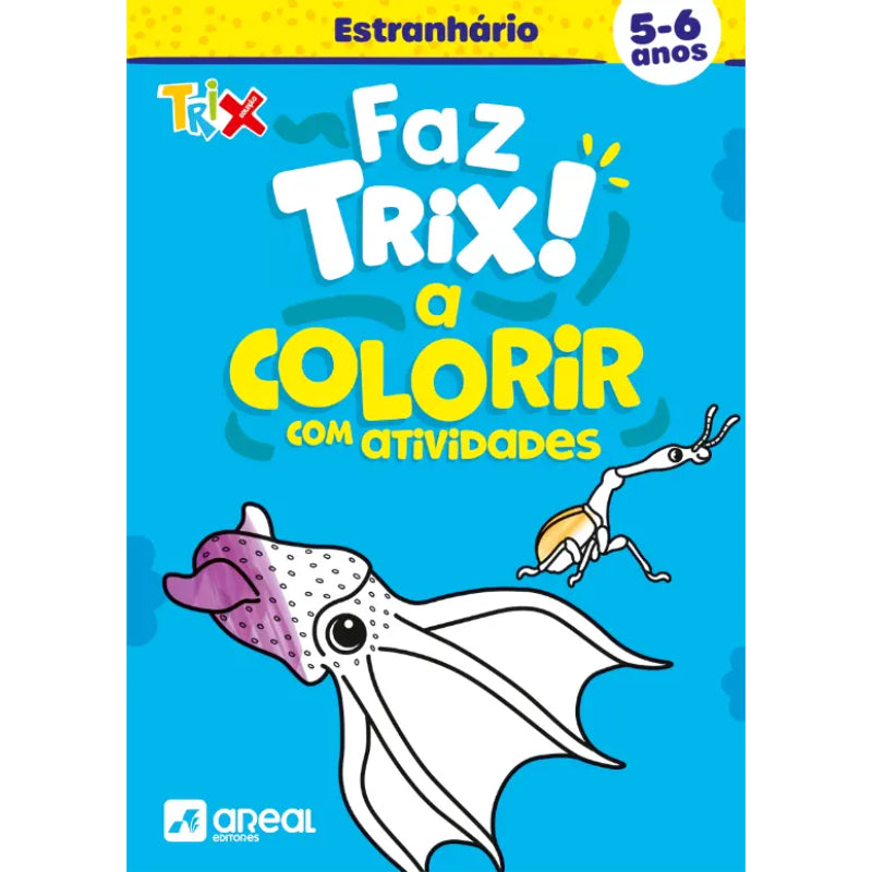 Faz Trix a Colorir: Estranhário (5-6 anos)