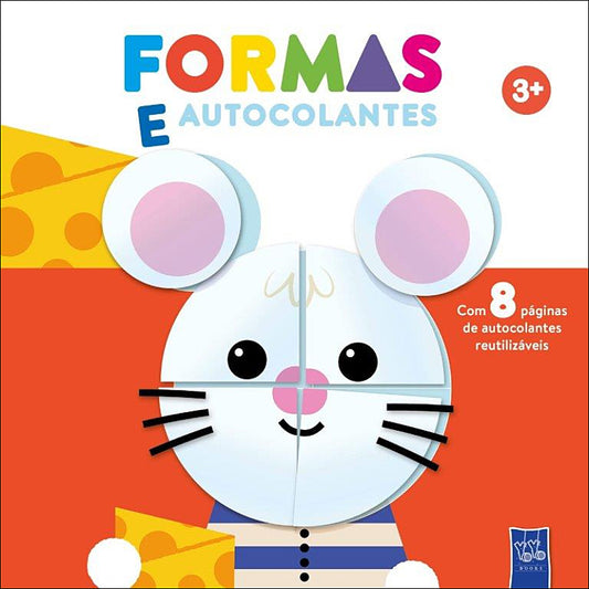 Formas e Autocolantes: Rato 3+