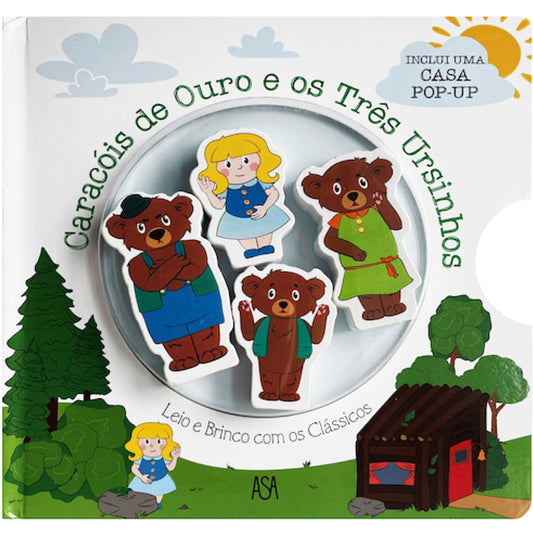 Caracóis de Ouro e os Três Ursinhos: Leio e Brinco com os Clássicos