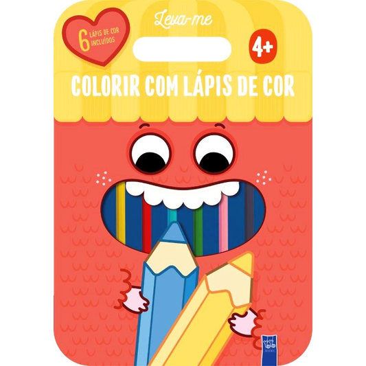 Colorir com Lápis de Cor: Vermelho