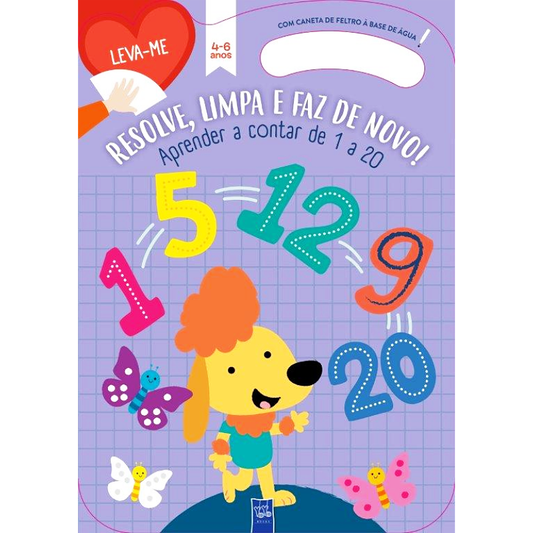 Resolve, Limpa e Faz de Novo: Roxo 4-6 anos