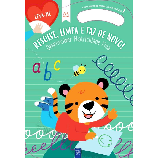 Resolve, Limpa e Faz de Novo: Verde 3-5 anos