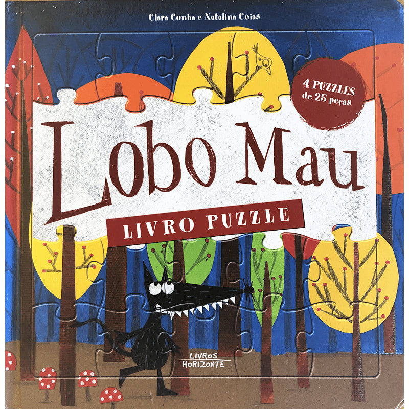 Lobo Mau: Livro Puzzle