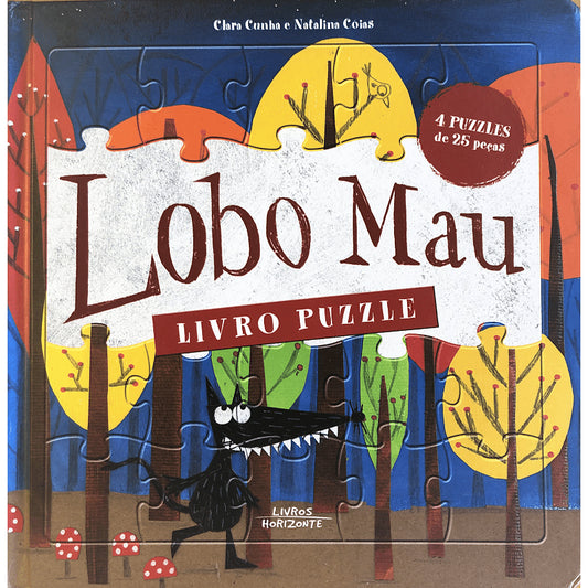 Lobo Mau: Livro Puzzle