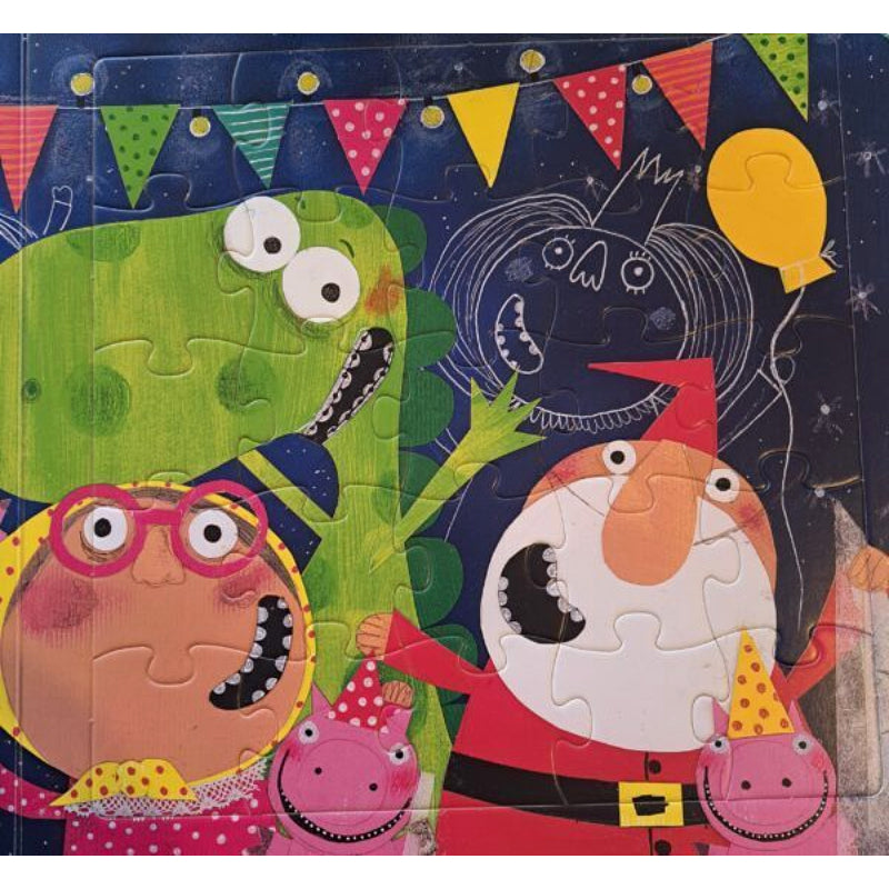 Lobo Mau: Livro Puzzle