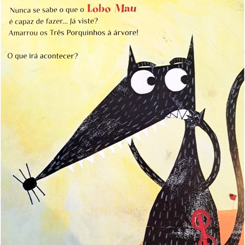 Lobo Mau: Livro Puzzle