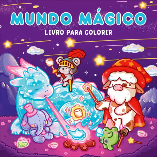 Mundo Mágico: Livro para Colorir