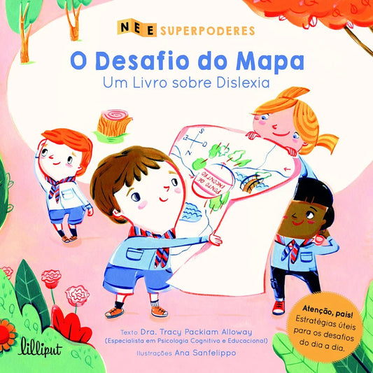O Desafio do Mapa: Um Livro Sobre Dislexia
