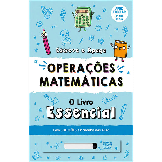 Operações Matemáticas: O Livro Essencial – Escreve e Apaga