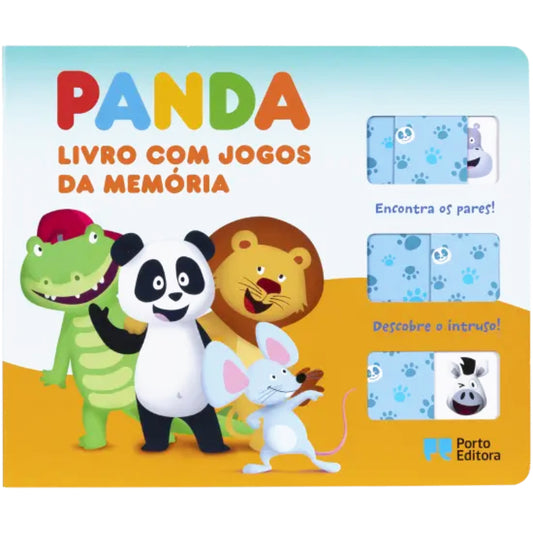 Canal Panda: Livro com Jogos da Memória