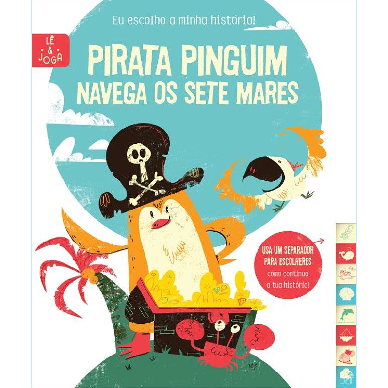Pirata Pinguim Navega os Sete Mares
